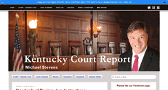 Desktop Screenshot of kycourtreport.com